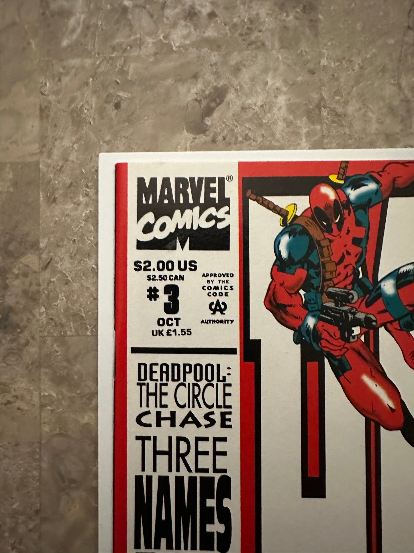 Deadpool #3 NM- 9.2-9.4 (1993 Marvel)