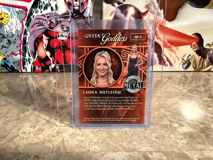 Laura Rutledge 2026 Leaf Metal Women of Sport Greek Goddess Aphrodite Lava 1/1