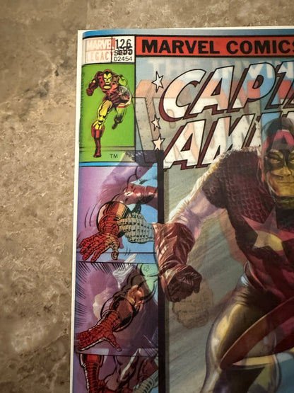 Captain America #695 Lenticular Cover (Marvel Comics 2018)