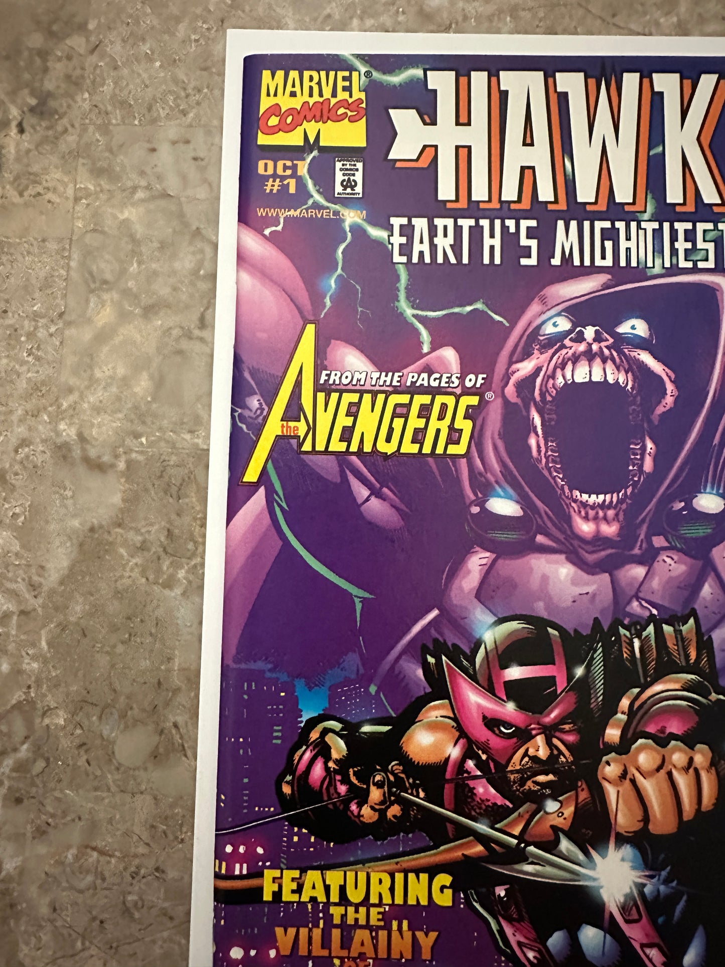 Hawkeye Earths Mightiest Marksman #1 NM 9.4 (1998 Marvel)