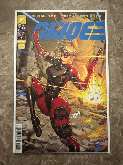 GI Joe #3 NM+ 9.6-9.8 1:10 (2025 Image) - Nakayama Cover