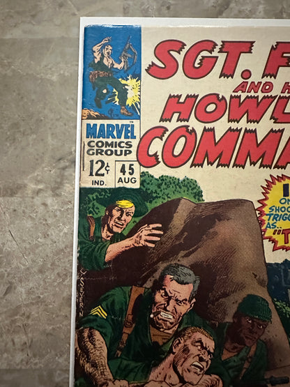 Sgt Fury #45 FN/VF 7.0 (Marvel Comics 1967)