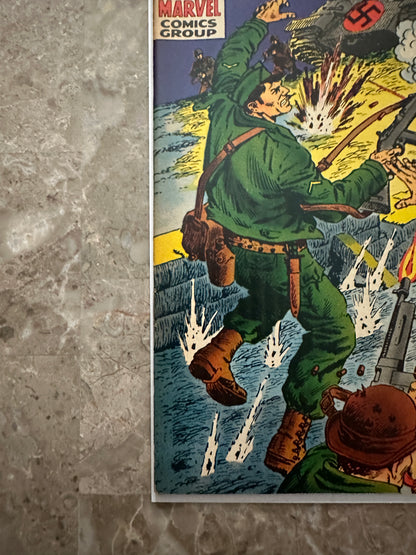Sgt Fury #63 FN- 5.5 (Marvel Comics 1969) - Higher Grade with tanning