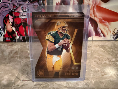 Brett Favre 2025 Panini Silhouette Football Super Bowl XXXI /49 #9