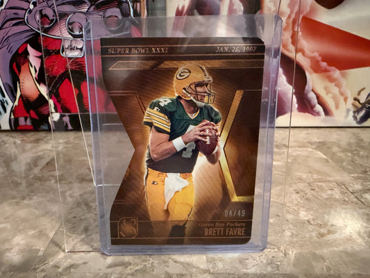 Brett Favre 2025 Panini Silhouette Football Super Bowl XXXI /49 #9