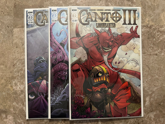 Canto III Lionhearted #1-3 (IDW 2021)