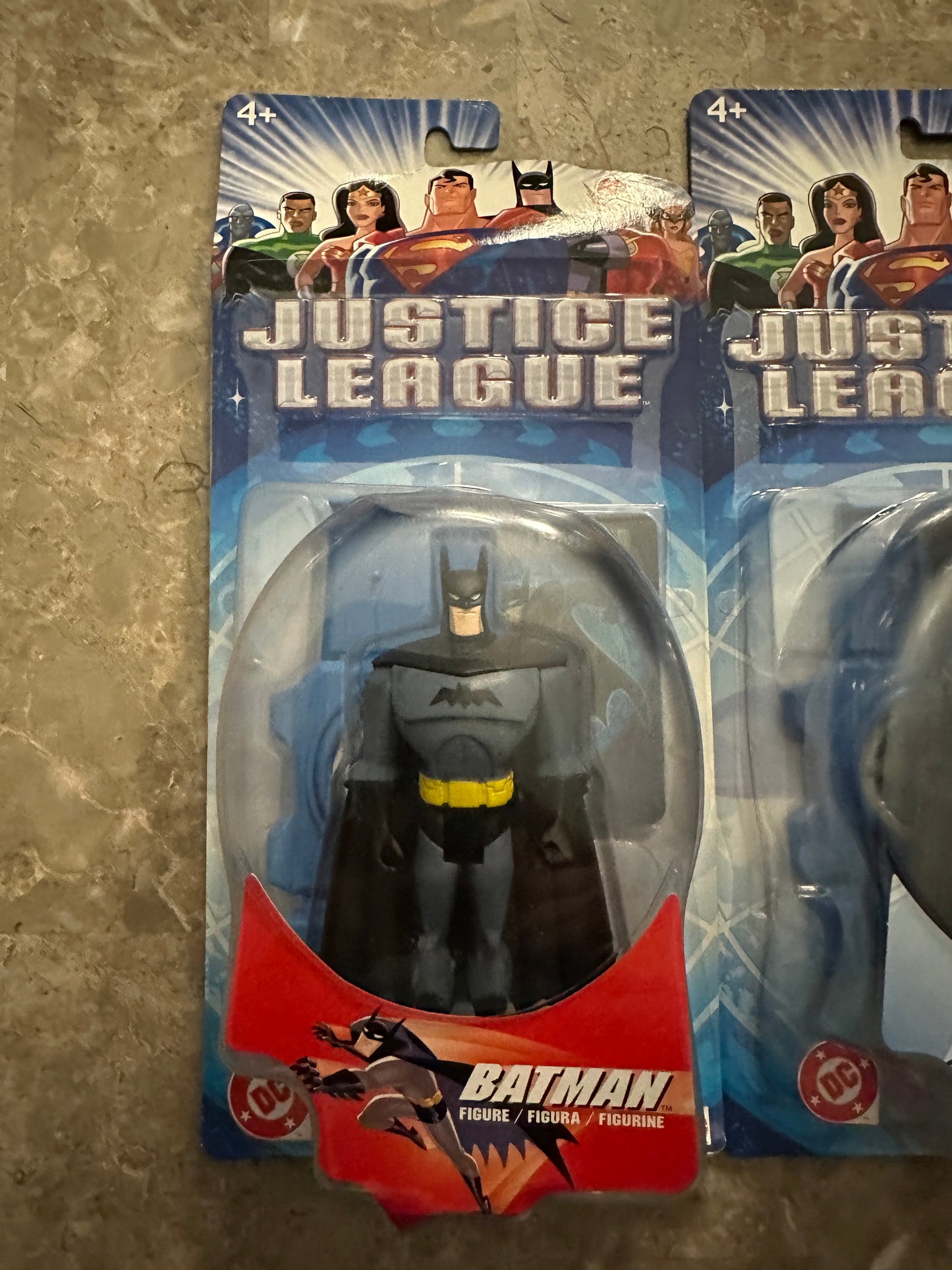 Justice League Animated Batman Black and Gray Suit (Mattel) - New Sealed
