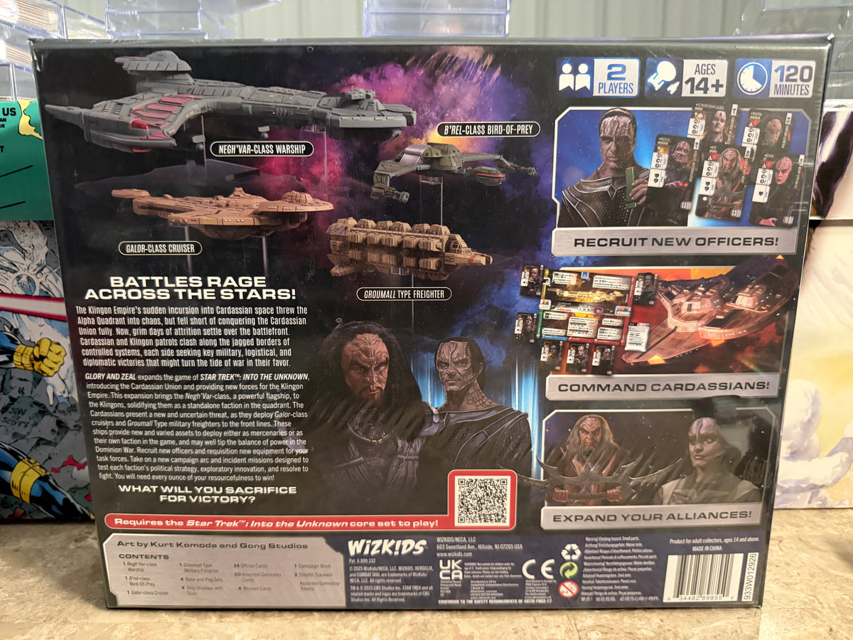 Star Trek: Into the Unknown – Glory and Zeal Campaign Expansion (WizKids)