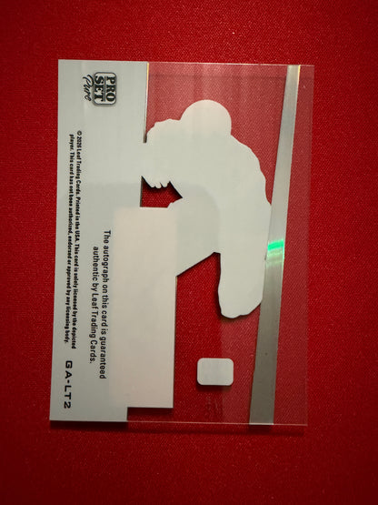 2026 Leaf Pro Set Metal Ladainian Tomlinson Pure Greatness Auto 1/5 Bookens