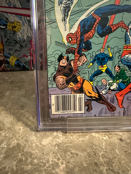 Marvel Super-Heroes: Secret Wars #3 Newsstand CGC 9.6 WP (1984) - New Case