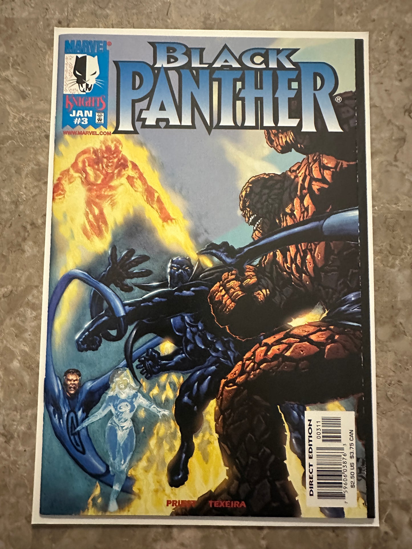 Black Panther #1-4 Starter Set Very High Grade (Marvel Comics 1998)
