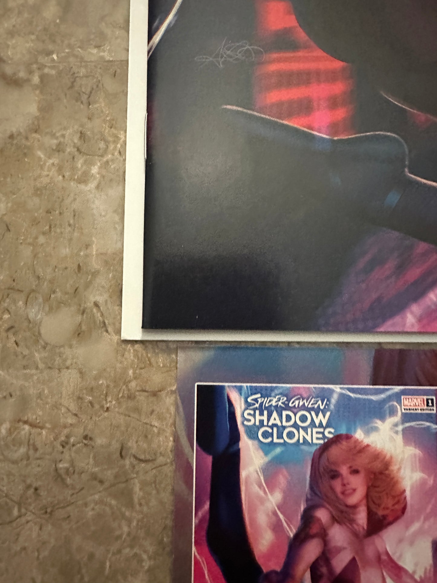 Spider-Gwen Shadow Clones #1 MegaCon Ariel Diaz Variant w/ COA VF (2023 Marvel)