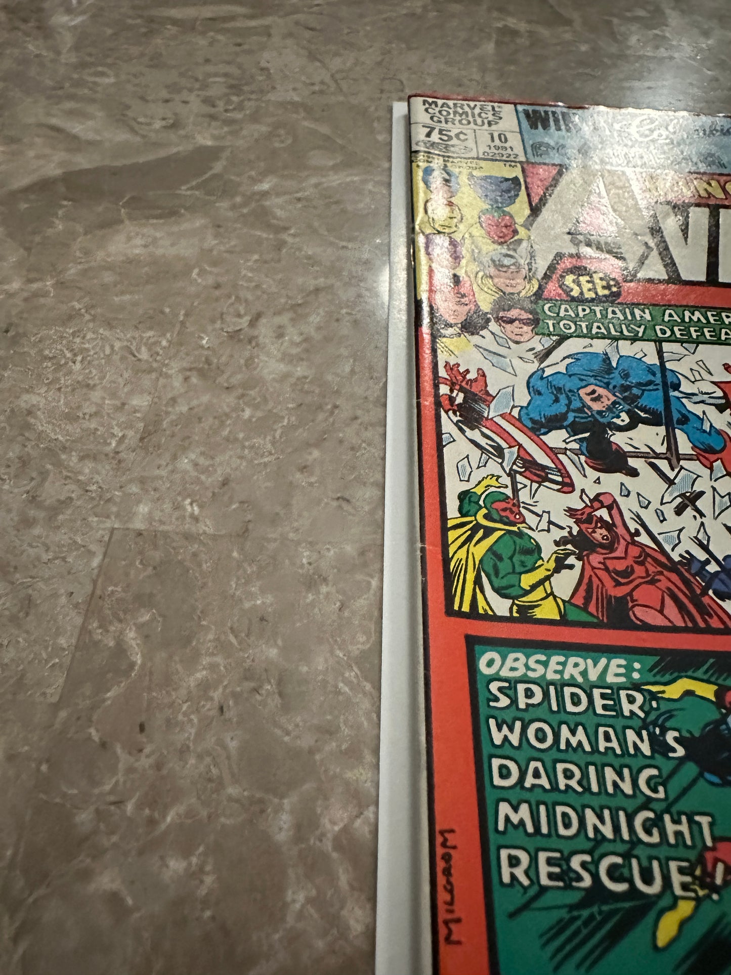 Avengers Annual #10 Newsstand VF- 7.5 (Marvel Comics 1981) - Unpressed