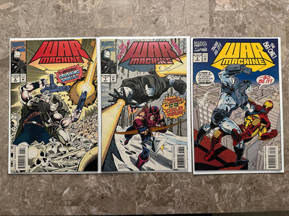 War Machine #1-14 Near Complete Run of 12 High Grade (1994 Marvel) - Black/White #1