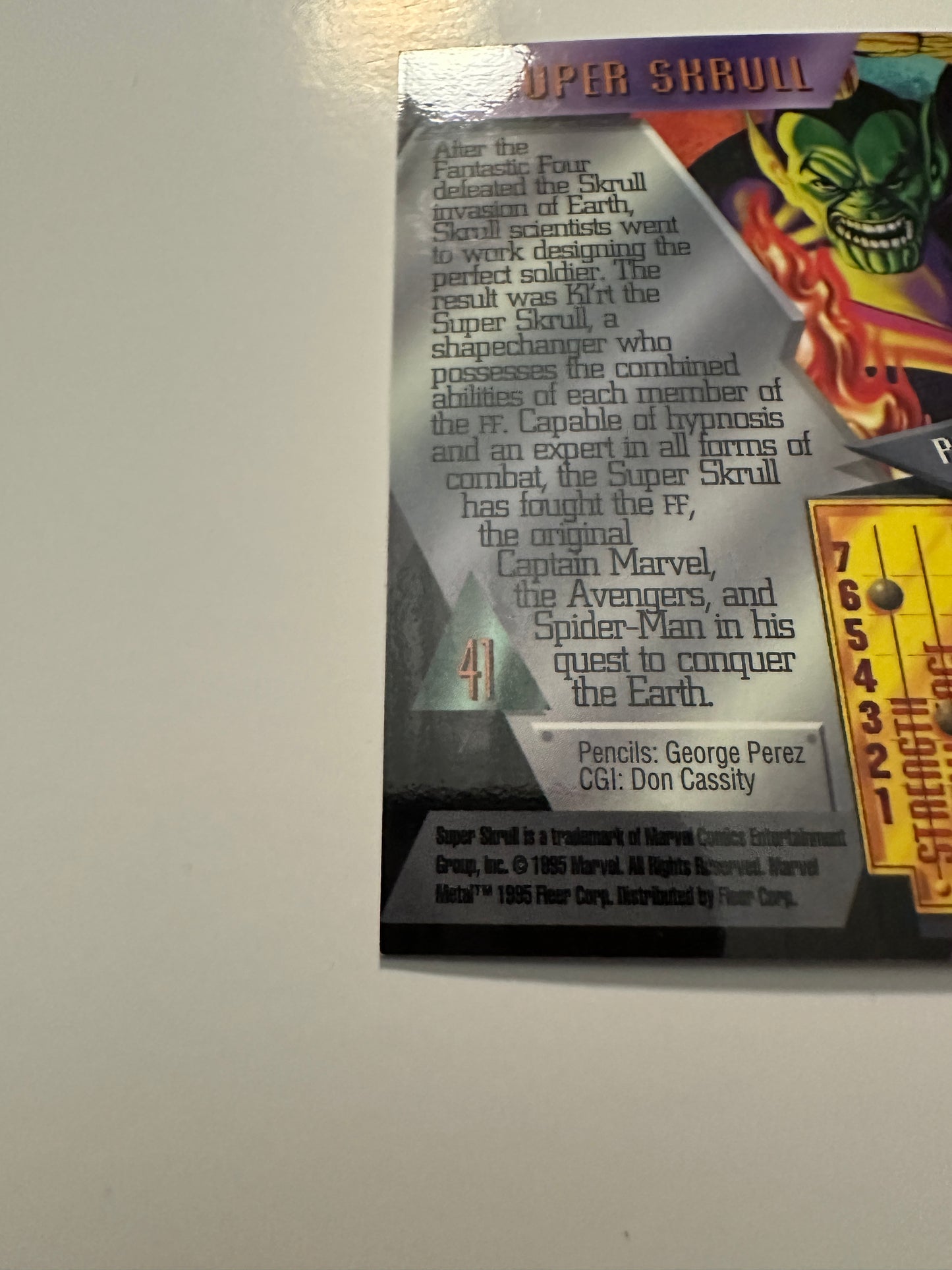 Super Skrull #41 (1995 Marvel Metal) - High grade
