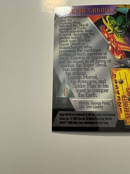 Super Skrull #41 (1995 Marvel Metal) - High grade