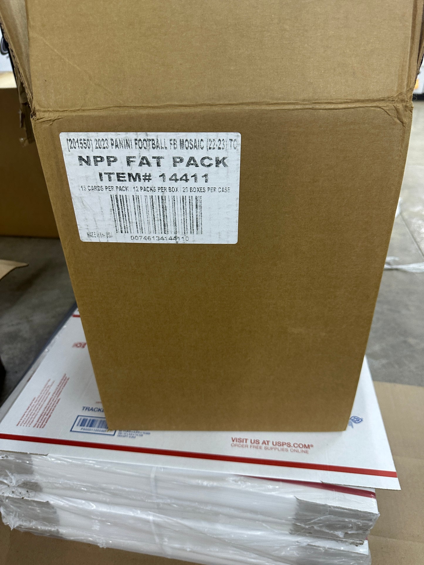 2023 Panini Mosaic Football NFL Value Fat Cello Box - 12 Factory Sealed Packs