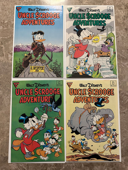 Uncle Scrooge Adventures #1-21 Higher Grade (Gladstone 1987)