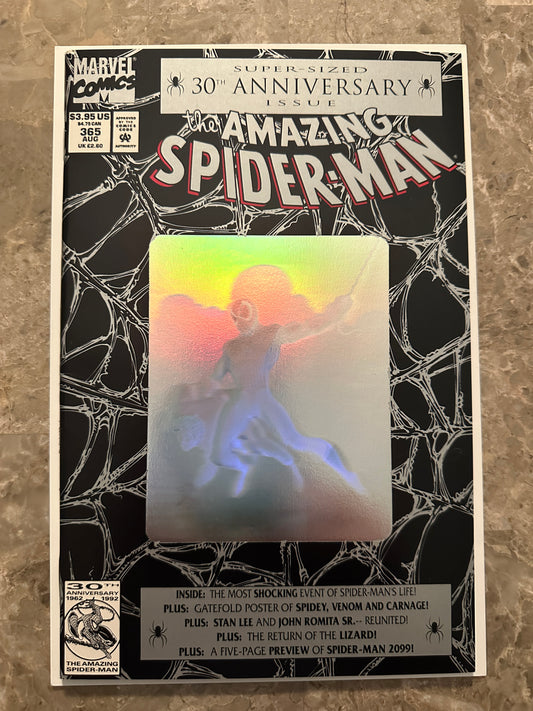 Amazing Spider-Man #365 VF/NM 9.0 (1992 Marvel)