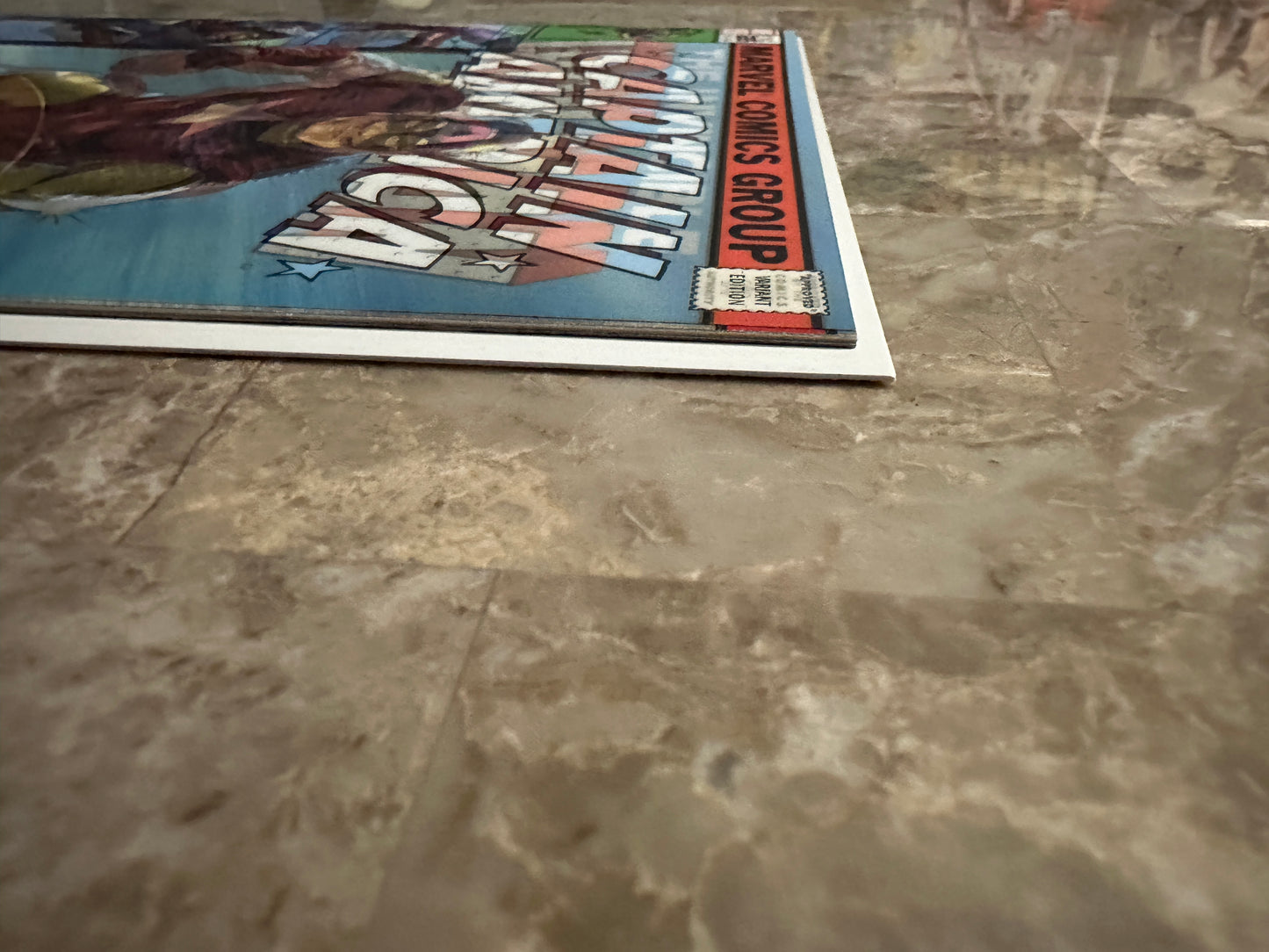 Captain America #695 Lenticular Cover (Marvel Comics 2018)