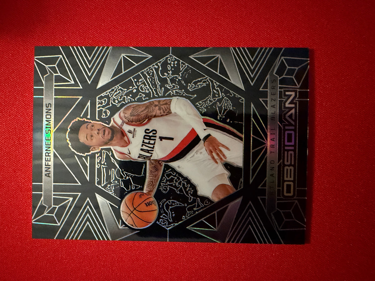 Anfernee Simons 2024-25 Panini Obsidian Basketball Base #19