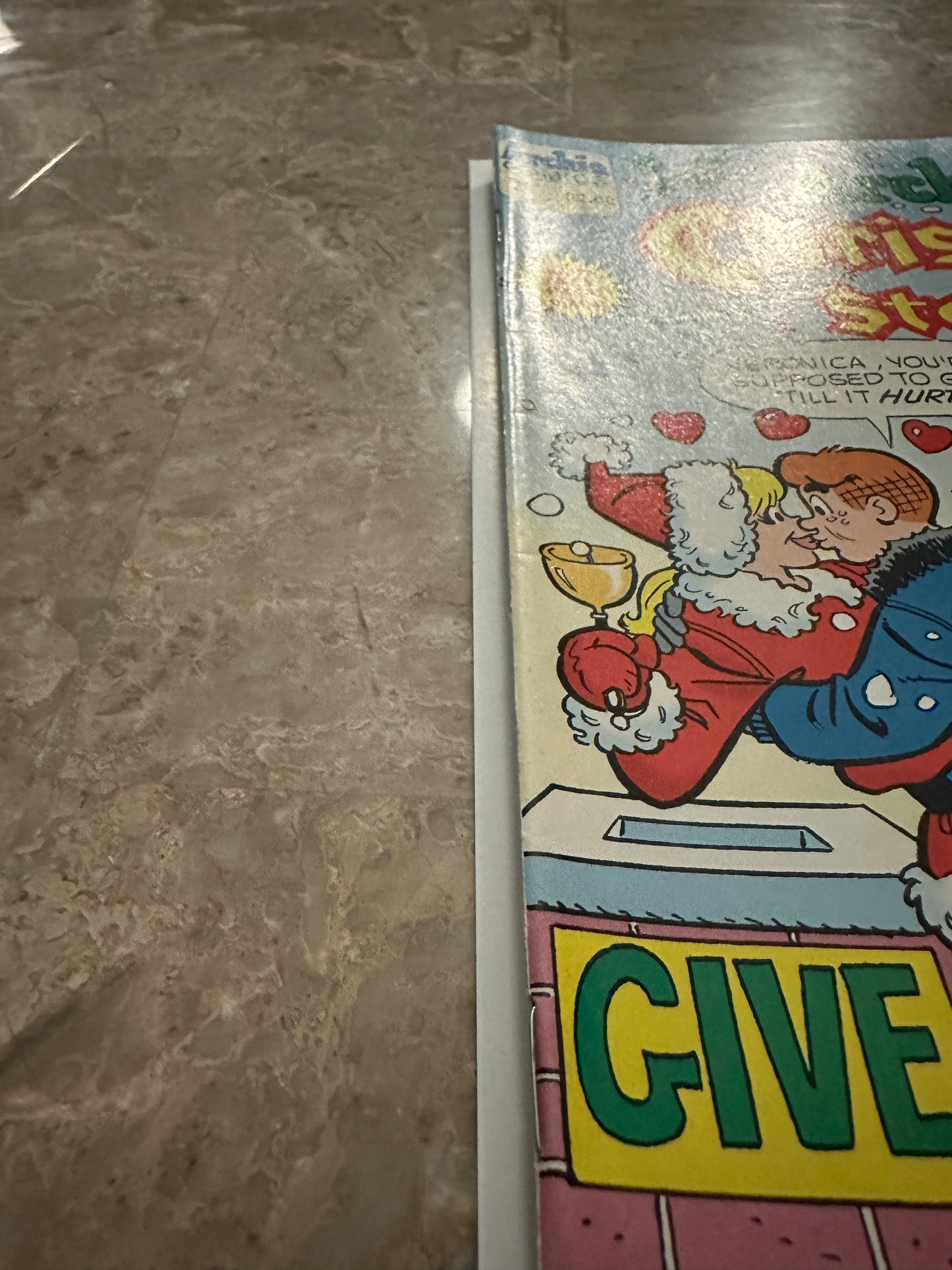 Archie's Christmas Stocking #4 Newsstand VF- 7.5 (Archie 1996)