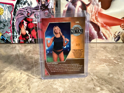 Paris Mikinski 2026 Leaf Women of Sport Base Red Prismatic /3 #101