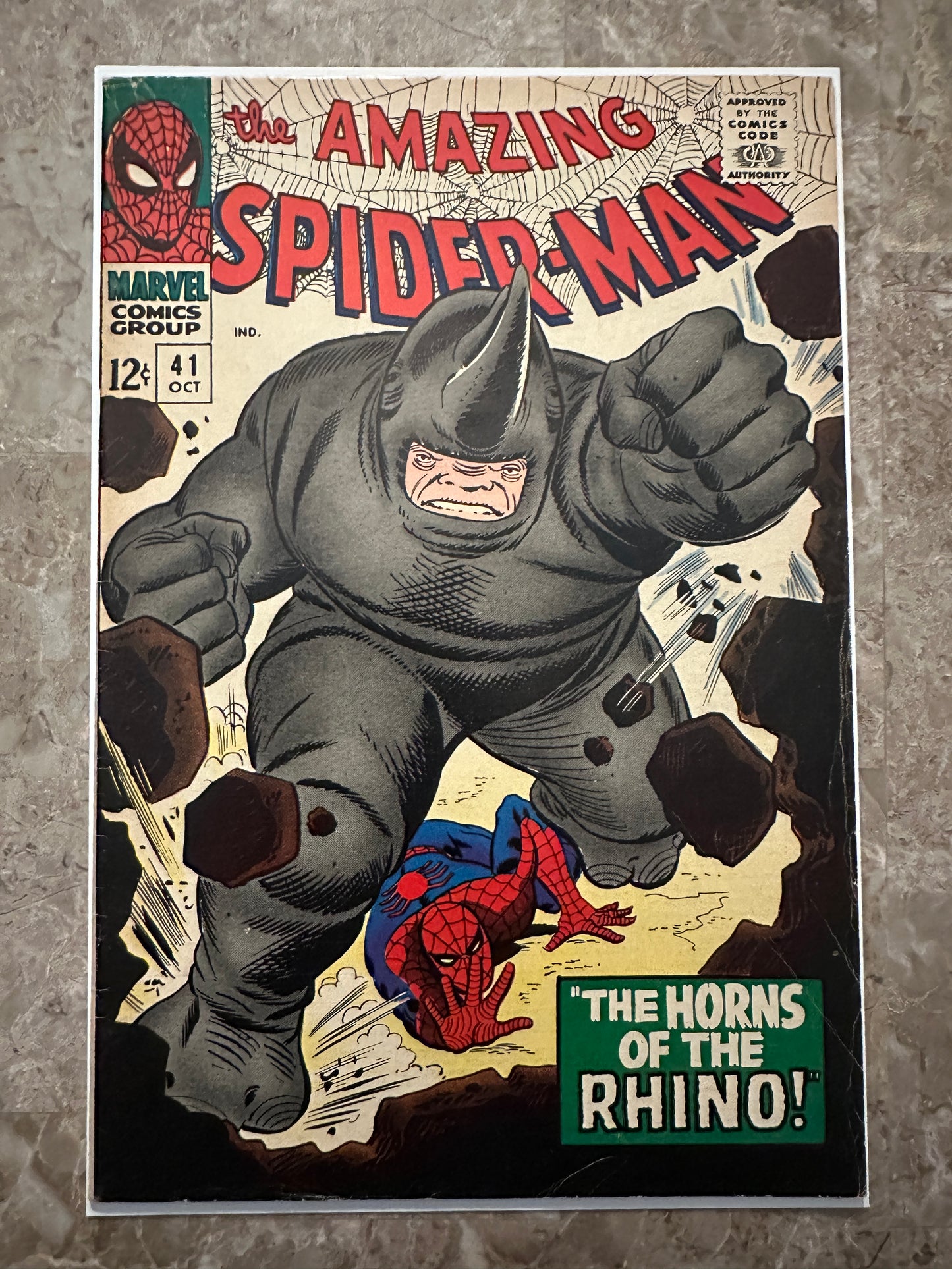 Amazing Spider-Man #41 VG/FN 5.0 (Marvel Comics 1966) - 1st Appearance Rhino