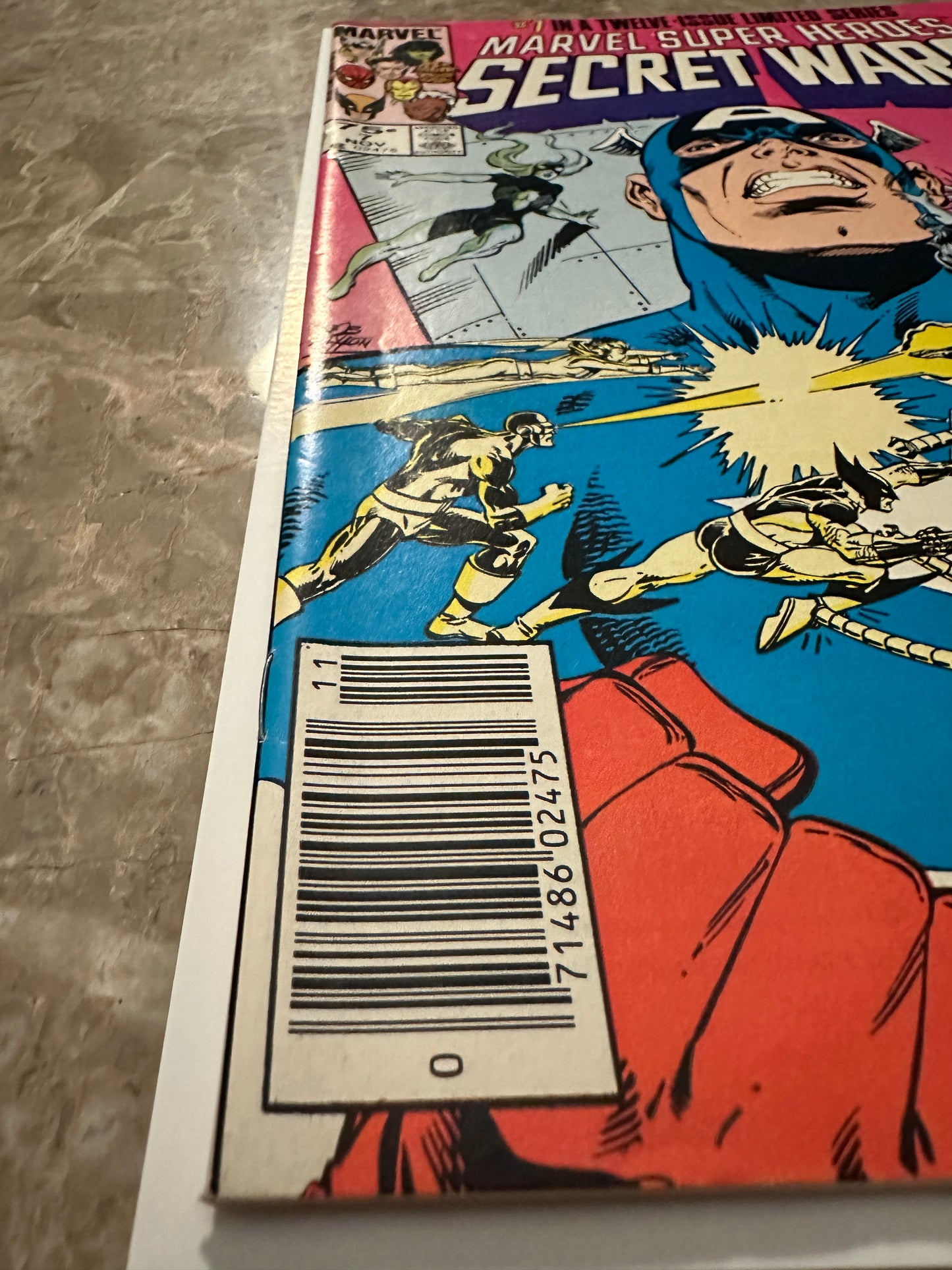 Marvel Super Heroes: Secret Wars #7 Newsstand FN+ 6.5 (Marvel Comics 1984)