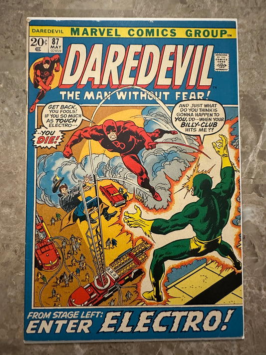 Daredevil #87 FN+ 6.5 (1971 Marvel)