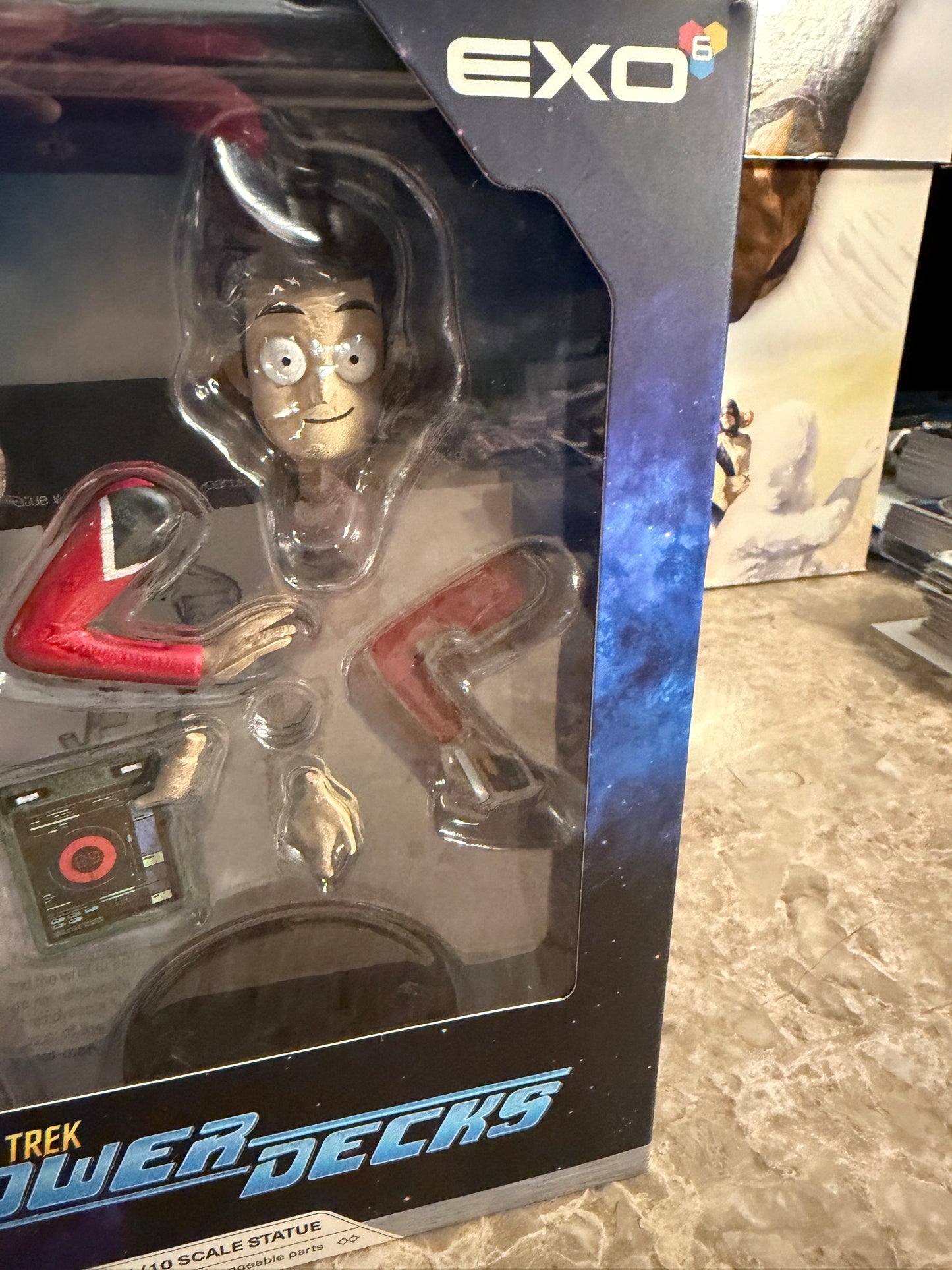 EXO-6 Star Trek: Lower Decks Ensign Bradward Boimler 1/10 Scale Statue