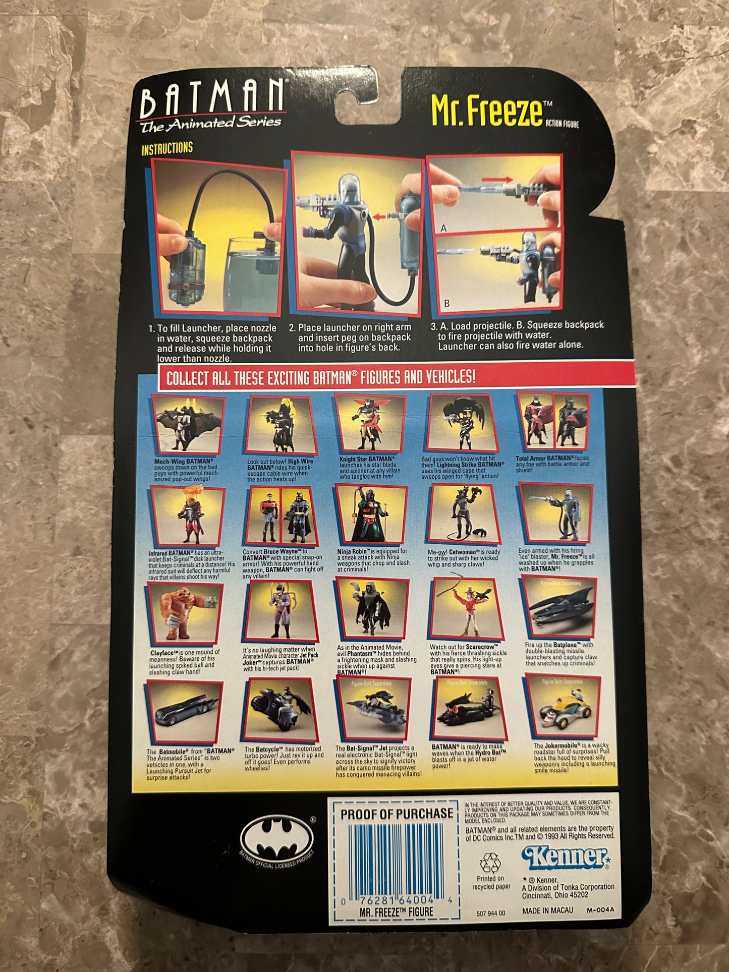 Batman The Animated Series Mr. Freeze (Kenner) - New Sealed