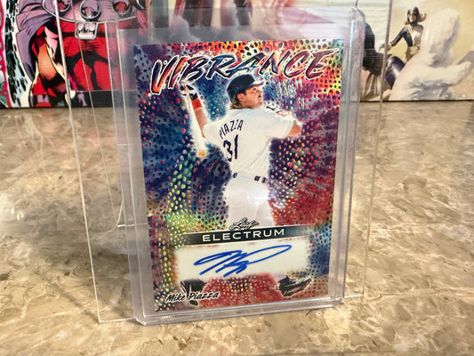 Mike Piazza 2026 Leaf Electrum Baseball Vibrance Auto Tie-Dye 1/1