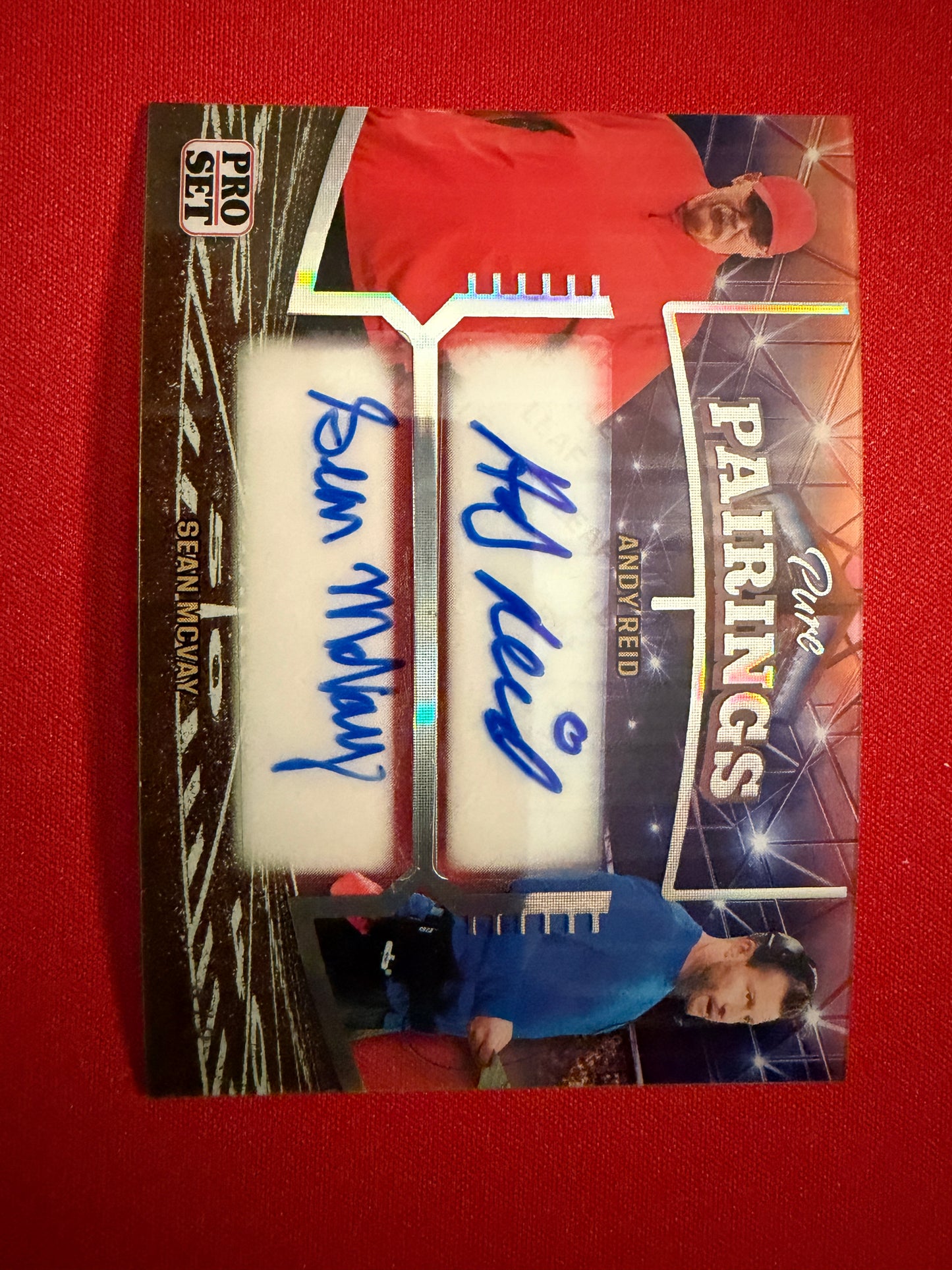 2026 Leaf Pro Set Metal Andy Reid Sean McVay Pure Pairings Rare Dual Auto Super Bowl /8