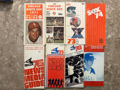 Chicago White Sox Media Guides 1965-2000 + Extras