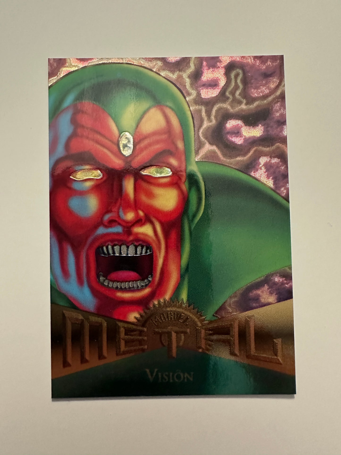 Vision #15 (1995 Marvel Metal) - High grade