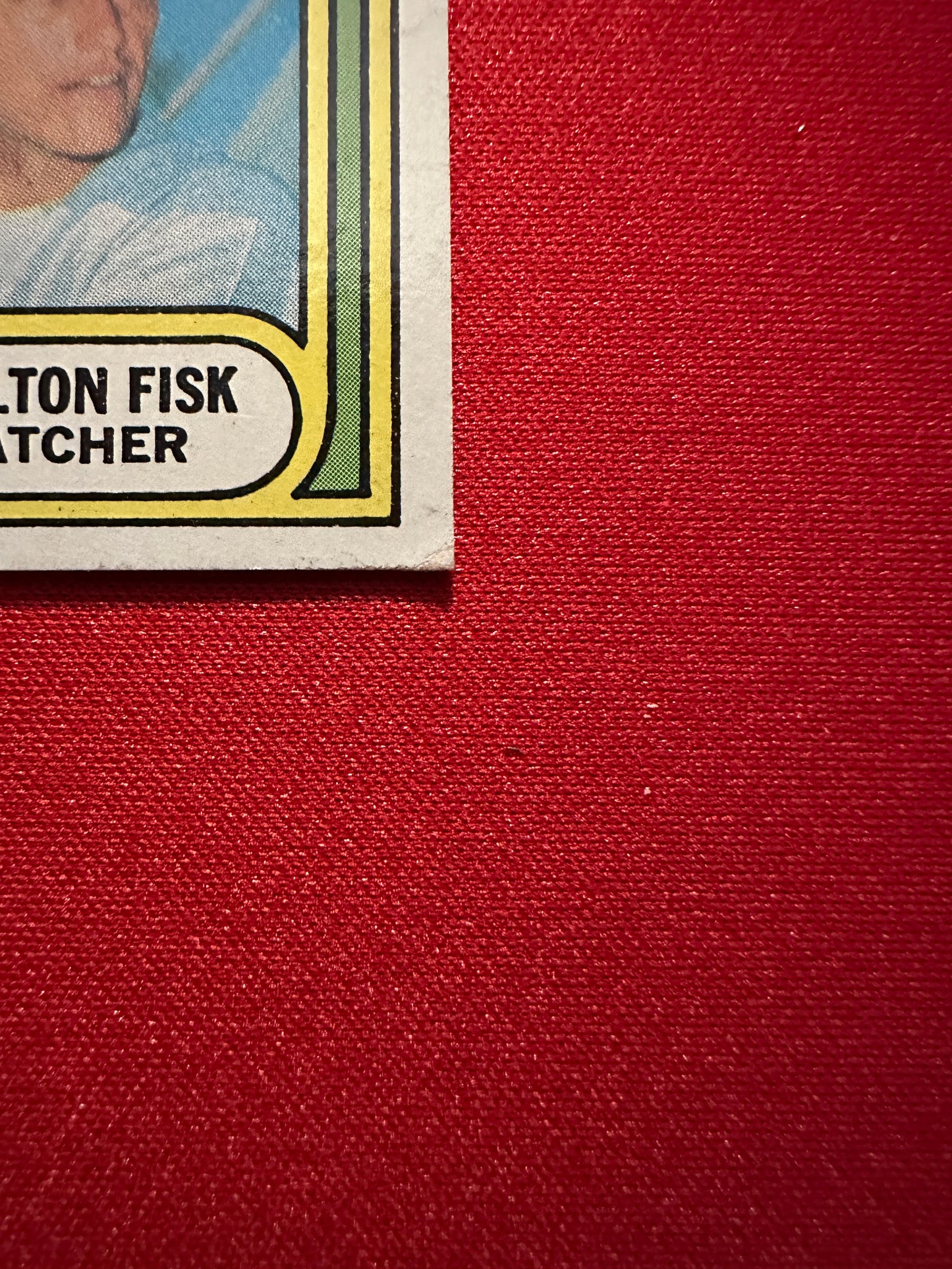 1972 Topps #79 CARLTON FISK Rookie Card RC - Red Sox - VG Condition