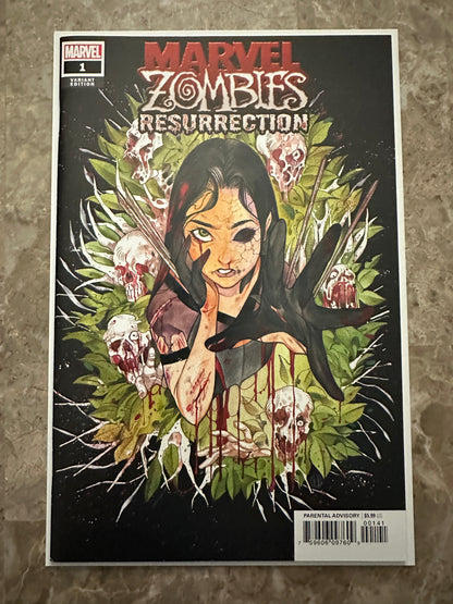 Marvel Zombies Resurrection 1:50 VF/NM 9.0 (2020 Marvel Comics) - Peach Momoko