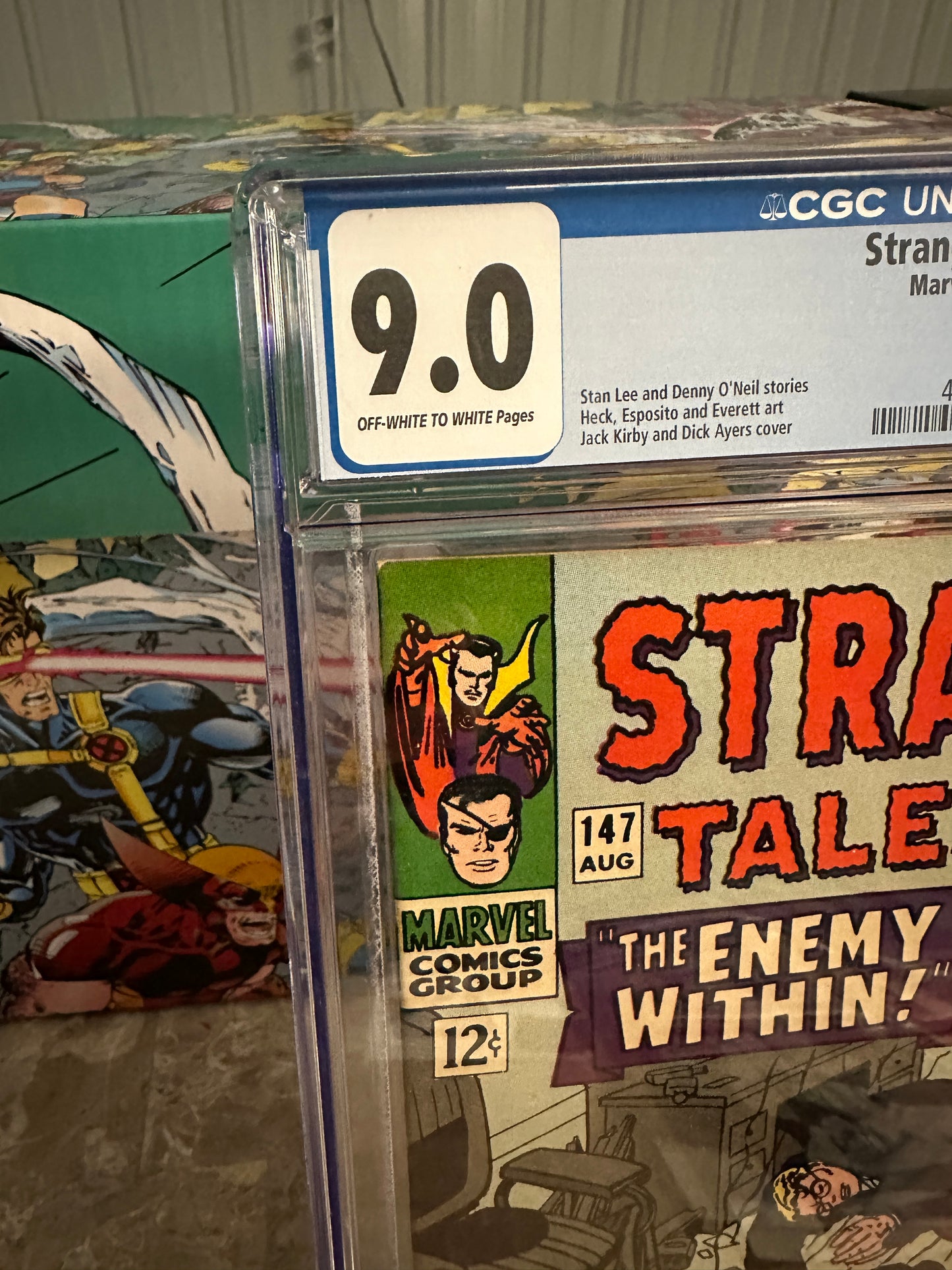 Strange Tales #147 CGC 9.0 (1966 Marvel) - Brand New Case