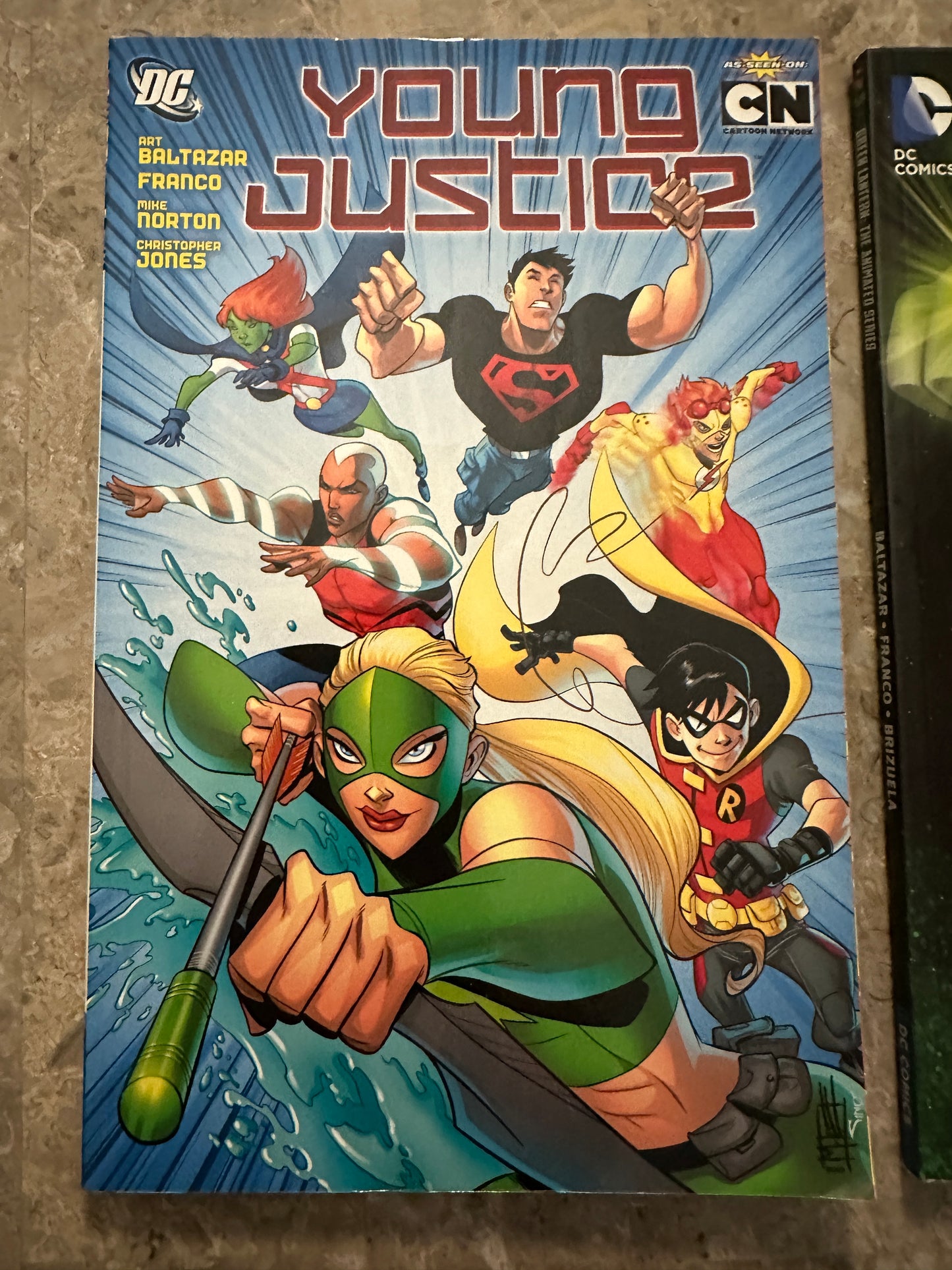 Cartoon Network Young Justice/Green Lantern Animated TPBs (DC 2019)