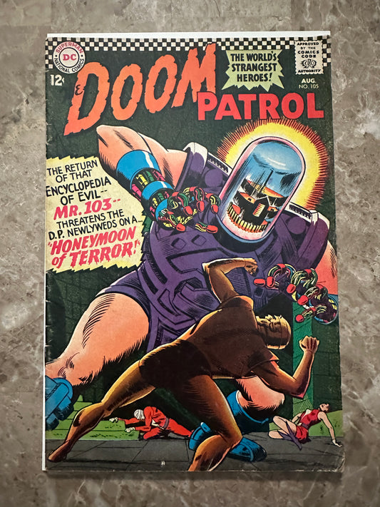 Doom Patrol #105 VG- 3.5 (1966 DC)