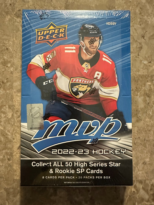 2022-2023 Upper Deck Hockey Hobby Box - Factory Sealed