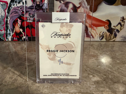 2026 Keepsake Reggie Jackson Collection Gold Cracked Ice 1/1 #61