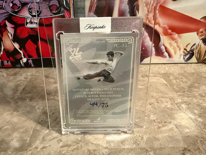 2026 Keepsake Bruce Lee Signagraph Holo /75 #PC-15