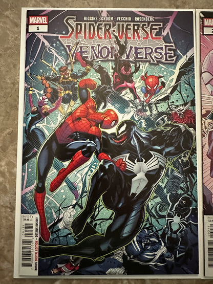 Spider-Verse vs. Venomverse #1 & 2 (Marvel Comics 2025)
