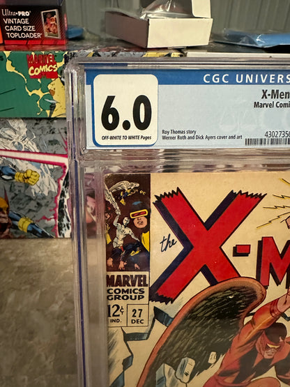 X-Men #27 CGC 6.0 (Marvel 1966)