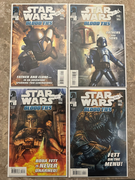 Star Wars Blood Ties Full Set (2010 Dark Horse)