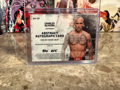 Charles Oliveira 2026 Topps Stadium Club UFC Abstract Autographs 2/25 #AA-CO