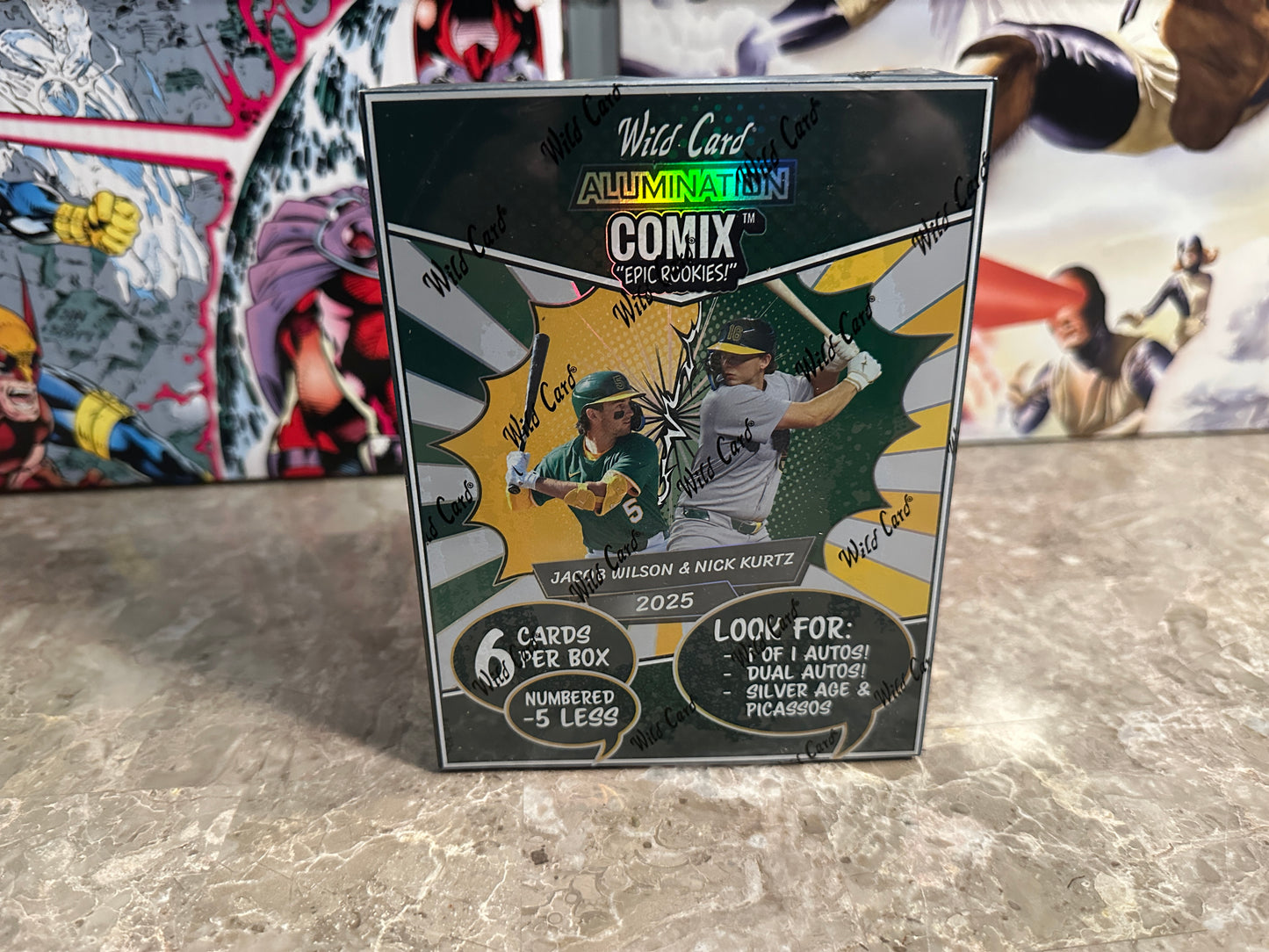 2025 Wild Card Comix Epic Rookies Box - Jacob Wilson & Nick Kurtz - 1/1 Autos