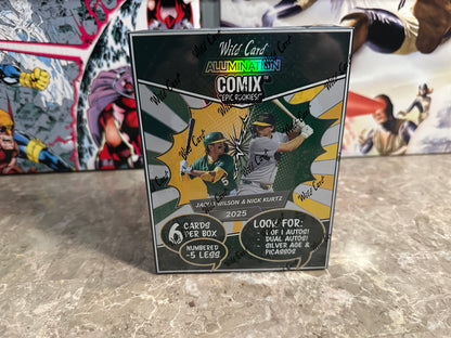 2025 Wild Card Comix Epic Rookies Box - Jacob Wilson & Nick Kurtz - 1/1 Autos